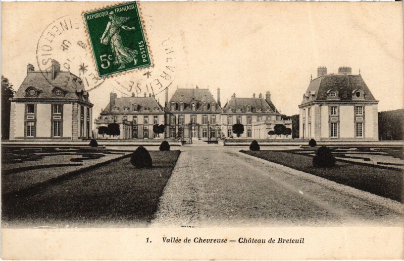 Carte postale ancienne Breteuil Le Chateau