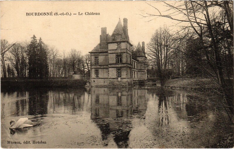 Carte postale ancienne Bourdonne Le Chateau