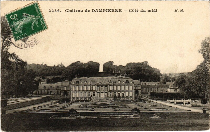 Carte postale ancienne Dampierre Chateau - Cote du Midi