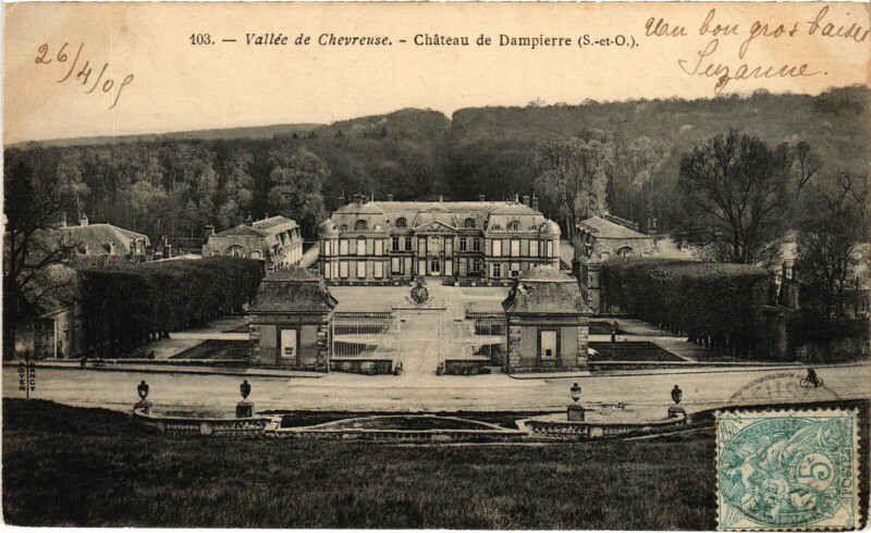 Carte postale ancienne Dampierre Le Chateau