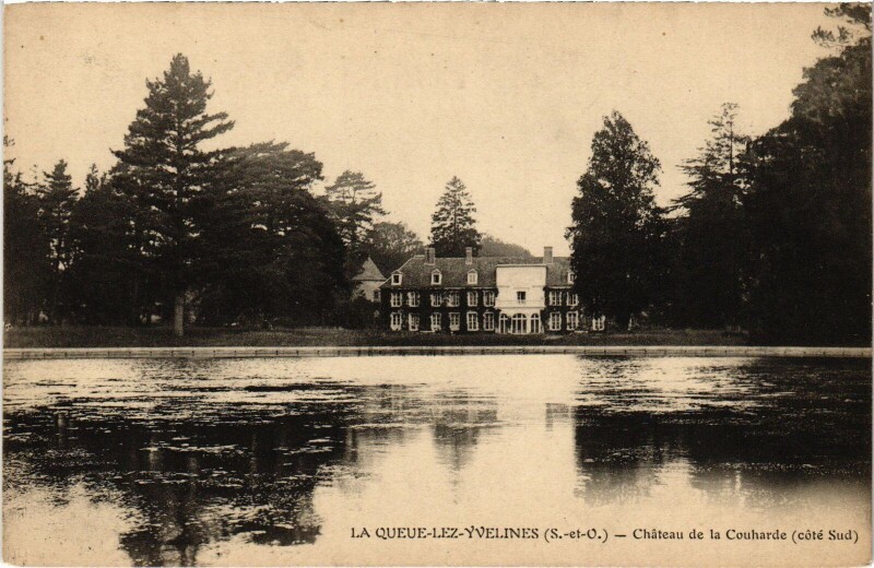 Carte postale ancienne La Queue-lez-Yvelines Chateau de la Couharde