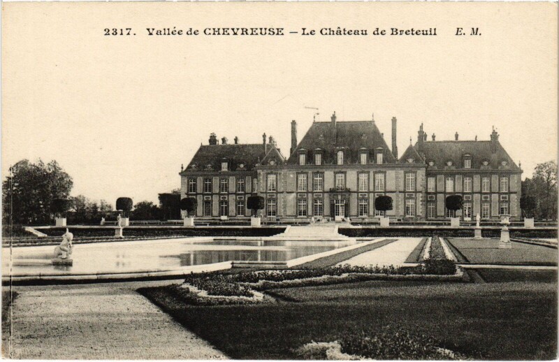Carte postale ancienne Breteuil Le Chateau