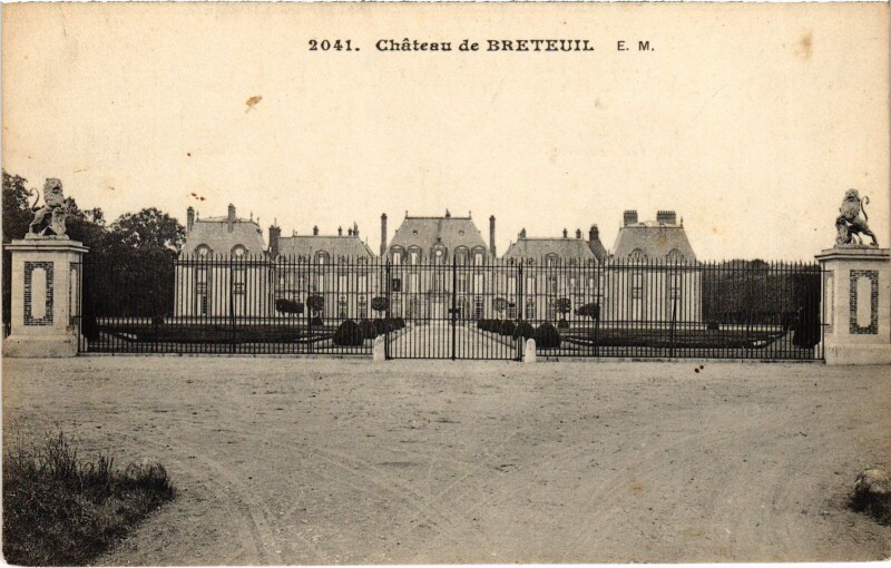 Carte postale ancienne Breteuil Le Chateau