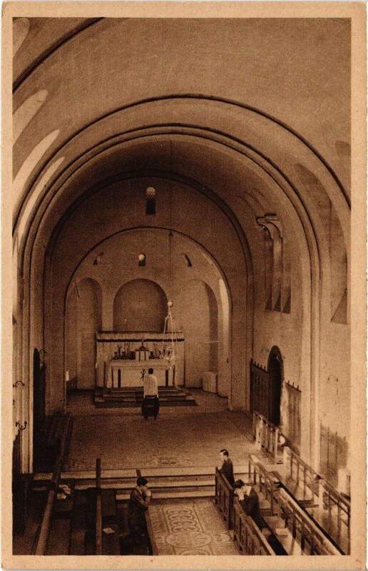 Carte postale ancienne Versailles Grand Seminaire - Sanctuaire à Versailles