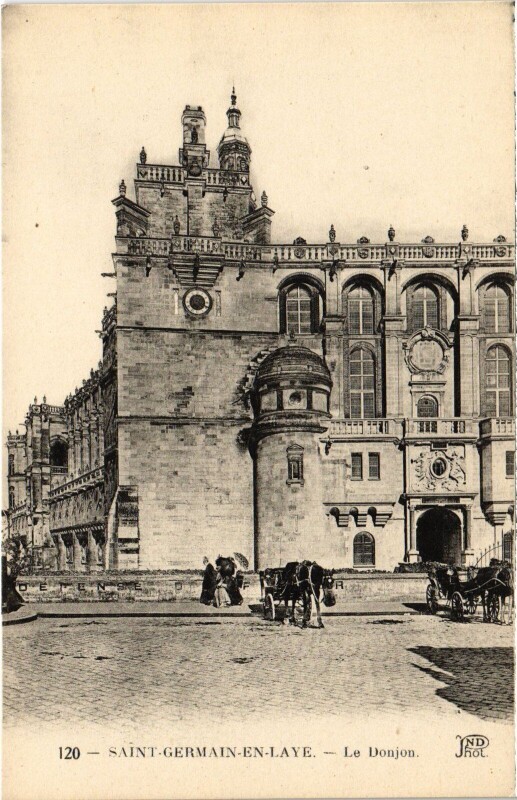 Carte postale ancienne Saint-Germain-en-Laye Le Donjon à Saint-Germain-en-Laye