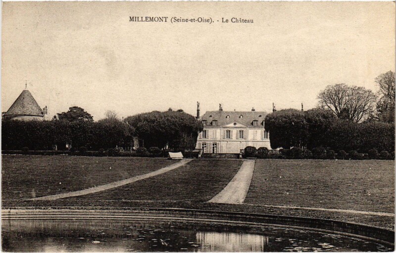 Carte postale ancienne Millemont Le Chateau à Millemont