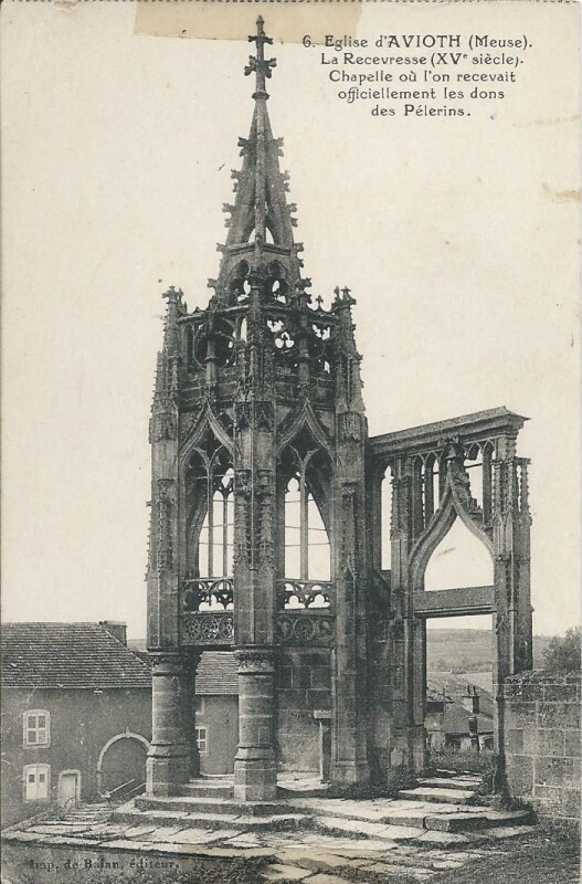 Carte postale ancienne L'Eglise à Avioth