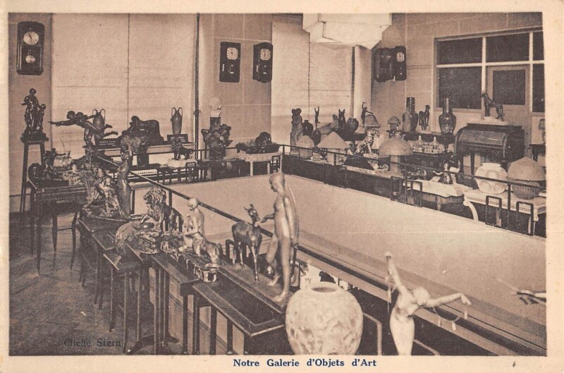 Carte postale ancienne Carcassonne - Joaillier Orfevre - Eugene Millet - Place Carnot - Notre Ga à Carcassonne