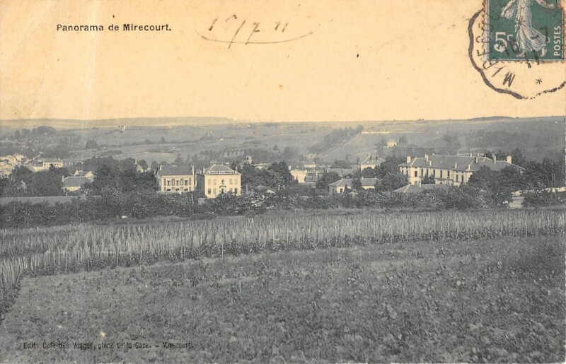 Carte postale ancienne Mirecourt - Panorama à Mirecourt