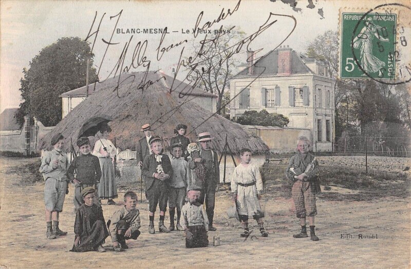 Carte postale ancienne Le Blanc Mesnil - Le Vieux Pays au Blanc-Mesnil