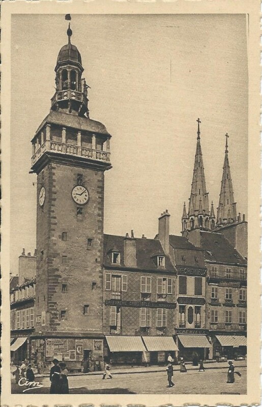 Carte postale ancienne La Tour Jacquemart à Moulins