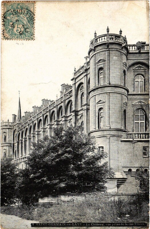 Carte postale ancienne St Germain en Laye Chateau
