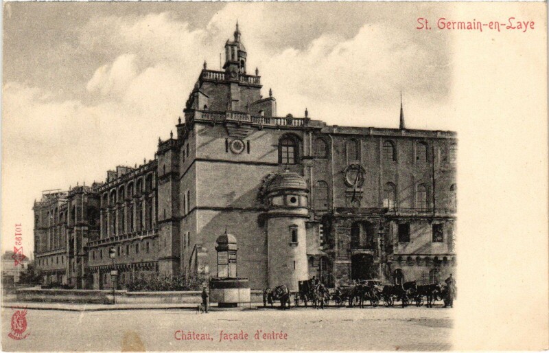 Carte postale ancienne St Germain en Laye Chateau
