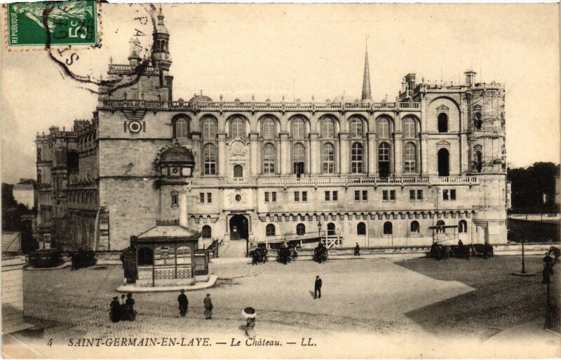 Carte postale ancienne St Germain en Laye Chateau