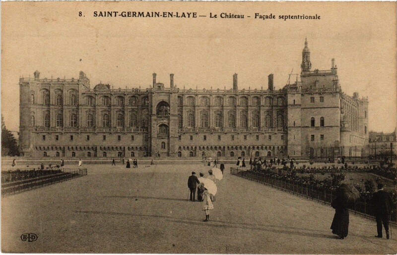 Carte postale ancienne St Germain en Laye Chateau