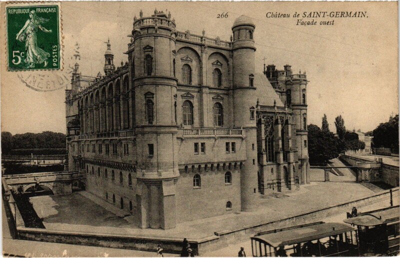 Carte postale ancienne St Germain en Laye Chateau