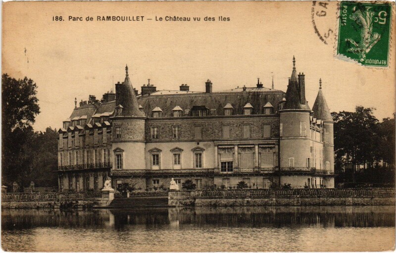 Carte postale ancienne Rambouillet Chateau à Rambouillet