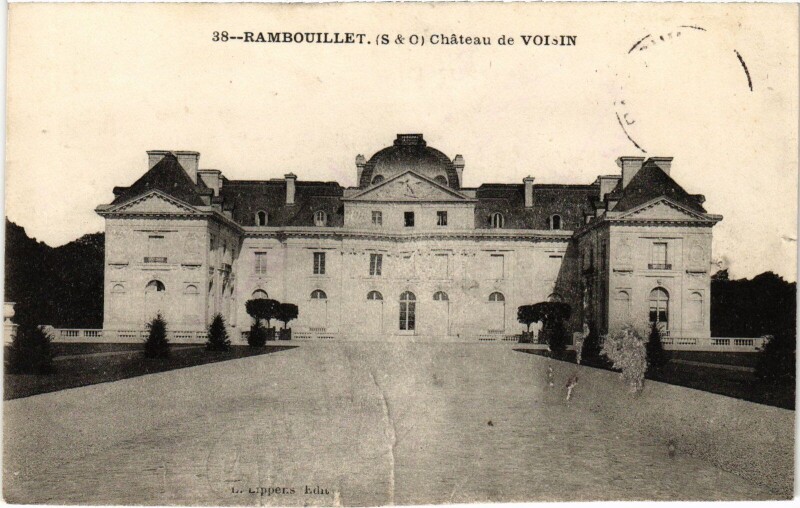 Carte postale ancienne Rambouillet Chateau de Voisin à Rambouillet
