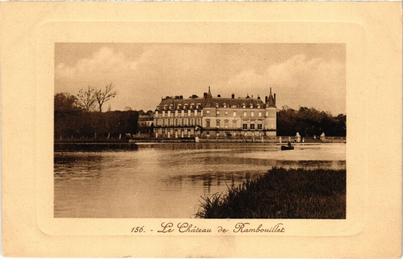 Carte postale ancienne Rambouillet Chateau à Rambouillet
