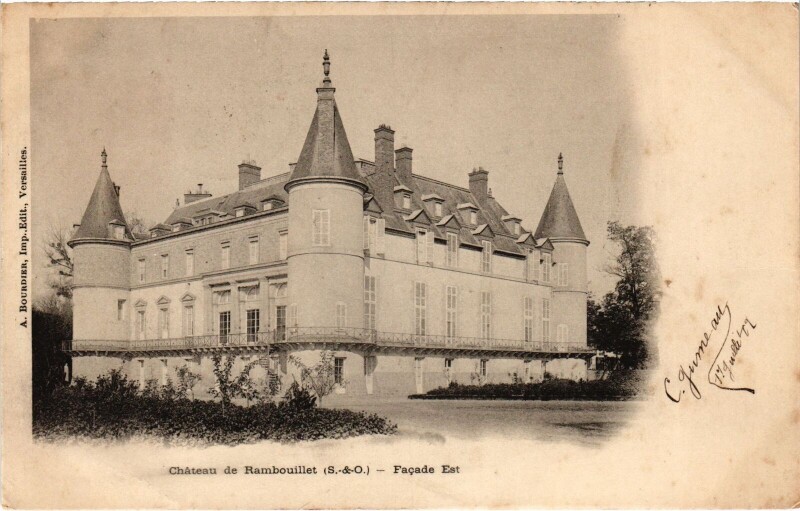 Carte postale ancienne Rambouillet Le Chateau à Rambouillet