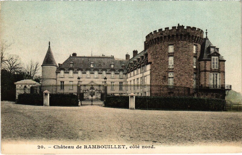 Carte postale ancienne Rambouillet Le Chateau à Rambouillet
