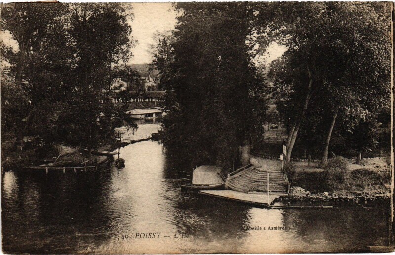 Carte postale ancienne Poissy à Poissy