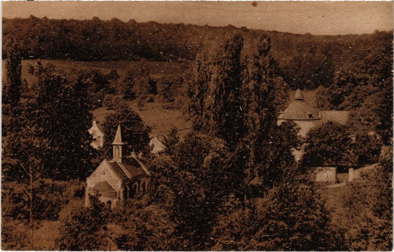 Carte postale ancienne Chevreuse Port Royal vue generale à Chevreuse