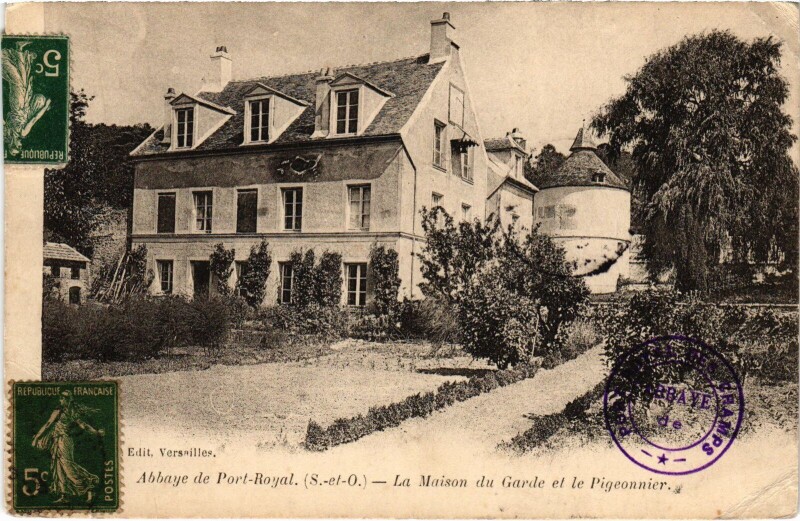 Carte postale ancienne Chevreuse Port Royal Maison du Garde à Chevreuse