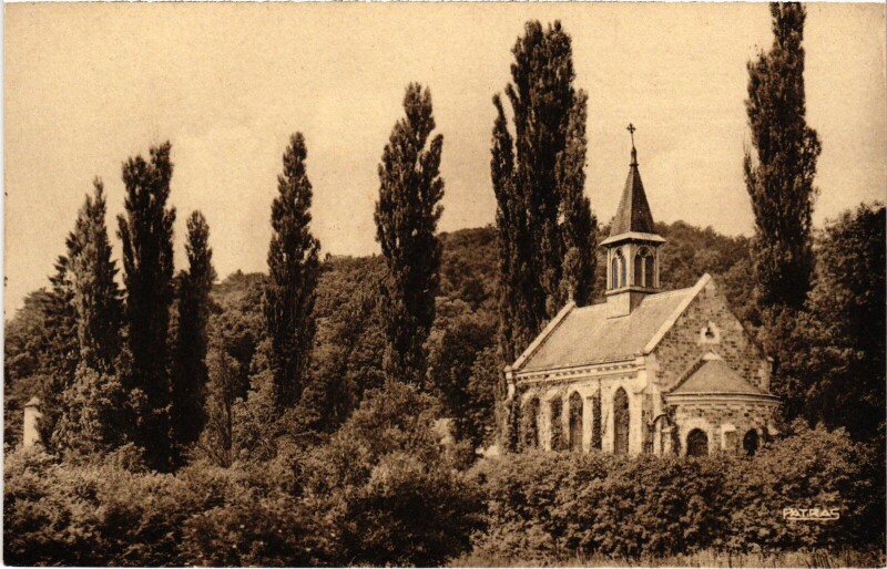 Carte postale ancienne Chevreuse Port Royal La Chapelle à Chevreuse
