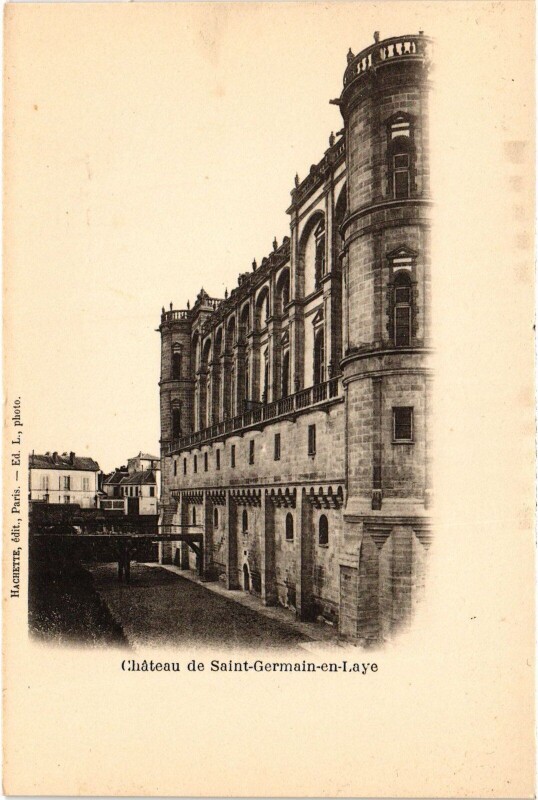 Carte postale ancienne St Germain en Laye Chateau