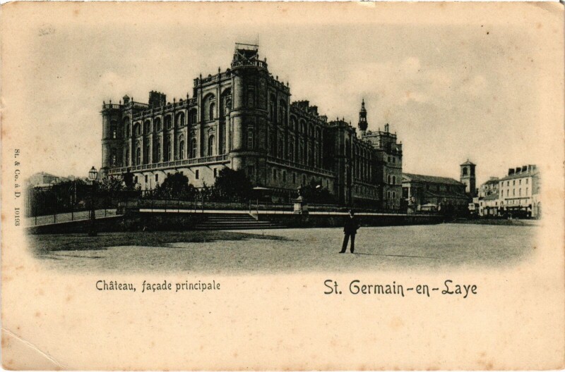 Carte postale ancienne St Germain en Laye Chateau