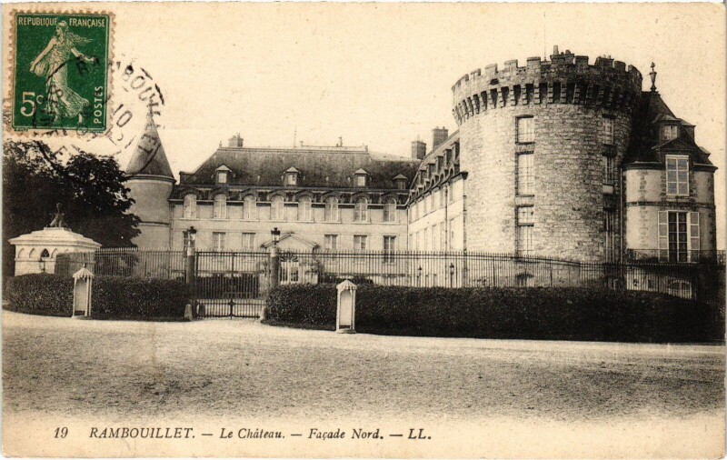 Carte postale ancienne Rambouillet Chateau à Rambouillet