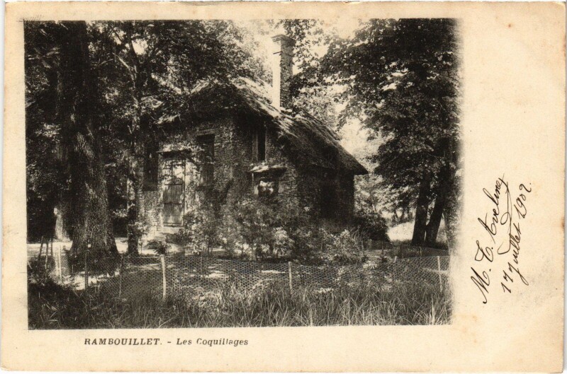 Carte postale ancienne Rambouillet Les Coquillages à Rambouillet