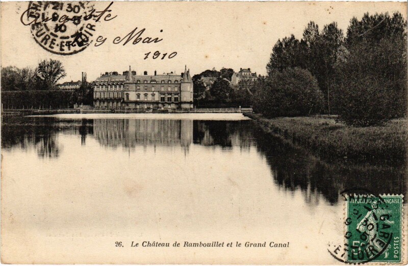 Carte postale ancienne Rambouillet Le Chateau à Rambouillet