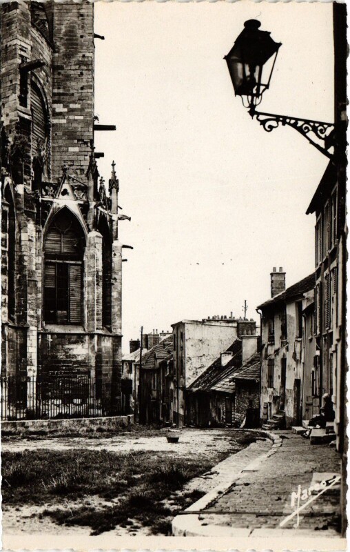 Carte postale ancienne Mantes coin pittoresque
