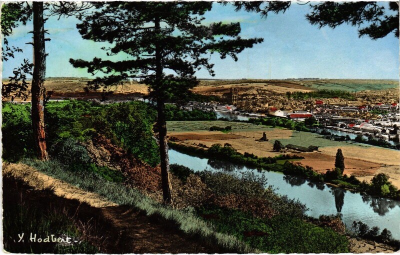 Carte postale ancienne Mantes La Vallee