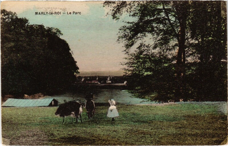 Carte postale ancienne Marly Le Parc