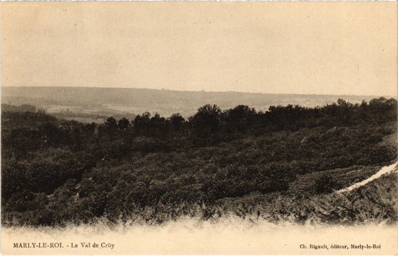 Carte postale ancienne Marly Val de Cruy