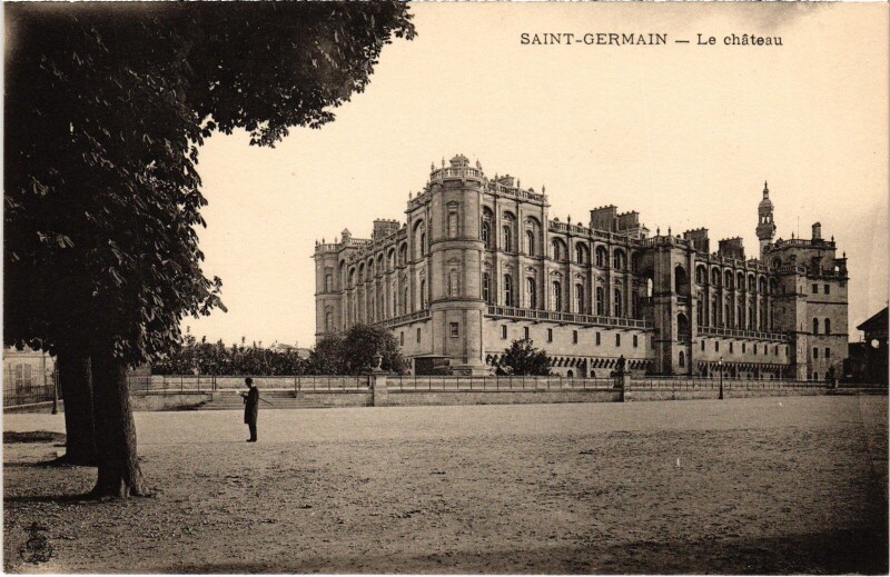 Carte postale ancienne St Germain en Laye Chateau