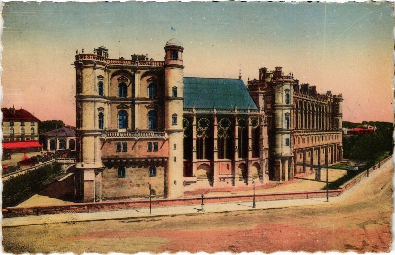 Carte postale ancienne St Germain en Laye Chateau