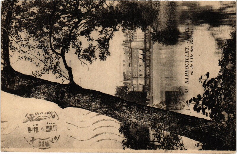 Carte postale ancienne Rambouillet Chateau à Rambouillet
