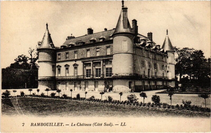 Carte postale ancienne Rambouillet Chateau à Rambouillet