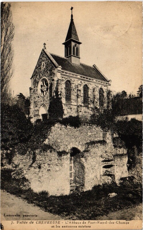 Carte postale ancienne Chevreuse Port Royal à Chevreuse