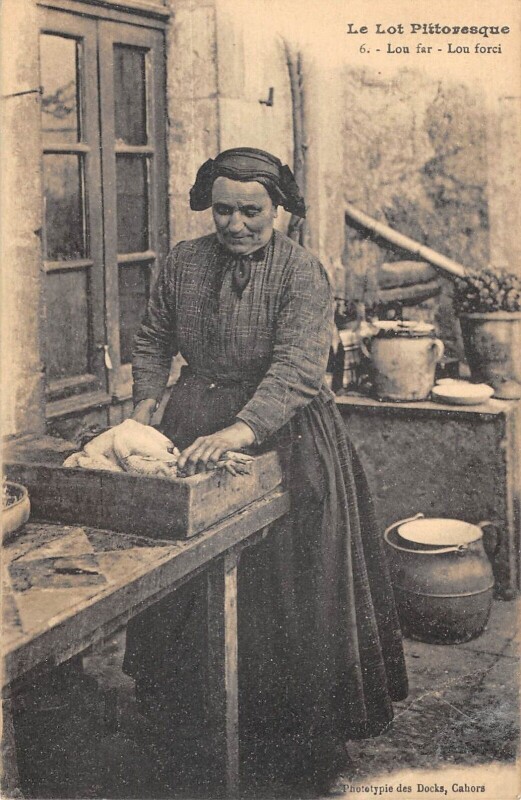 Carte postale ancienne / Le Lot Pittoresque / Lou Far / Lou Farci