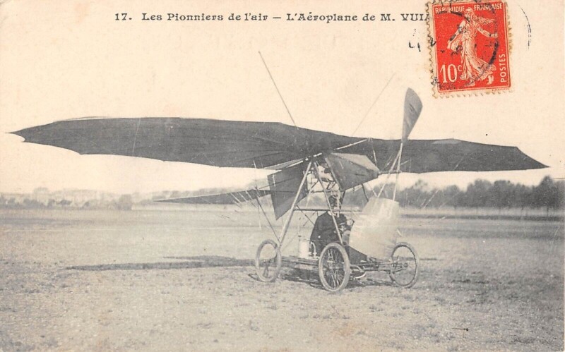 Carte postale ancienne / Aviation - Les Pionniers De L'Air - L'Aeroplane De M.vuia