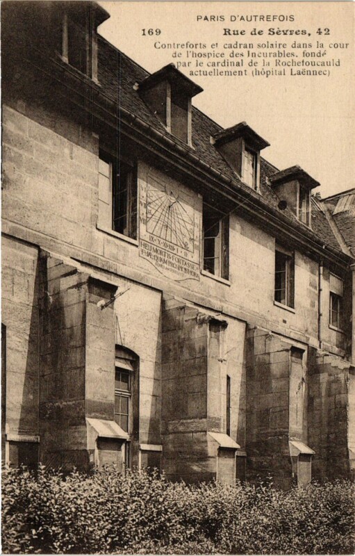 Carte postale ancienne Paris 7e-Paris d'Autrefois-Rue de Sévres à Paris 7e