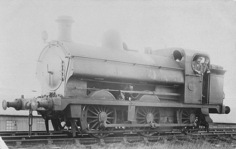 Carte postale ancienne Train - Locomotive N°96 - Carte Photo - cliché Pouteau - Railway - Gare