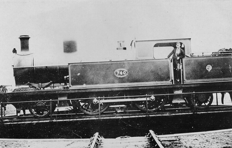 Carte postale ancienne Train - Locomotive N°740/ Carte Photo - cliché Pouteau - Gare /CHEMIN De Fer
