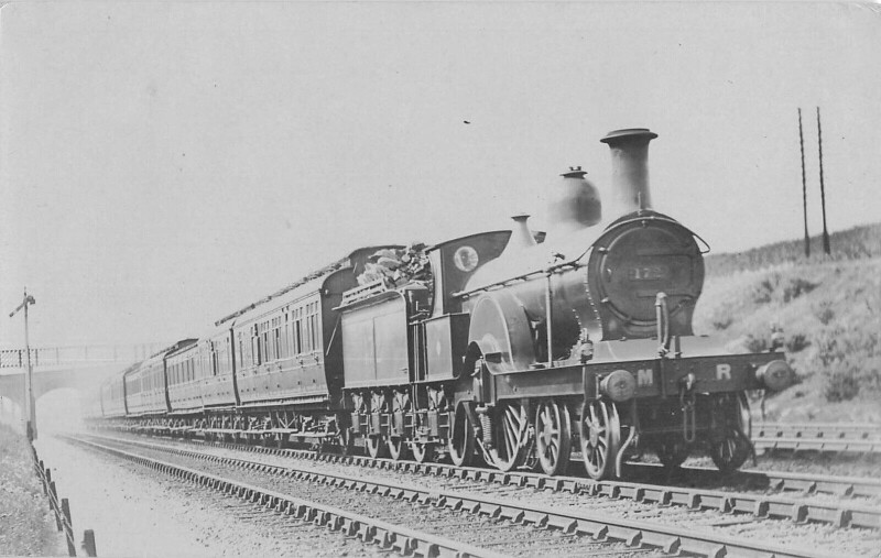 Carte postale ancienne Train - Locomotive N°172 - Carte Photo - cliché Pouteau - Gare