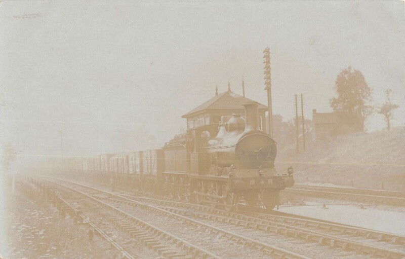 Carte postale ancienne Train - Locomotive  - Carte Photo - cliché Pouteau - Gare - Chemin De Fer